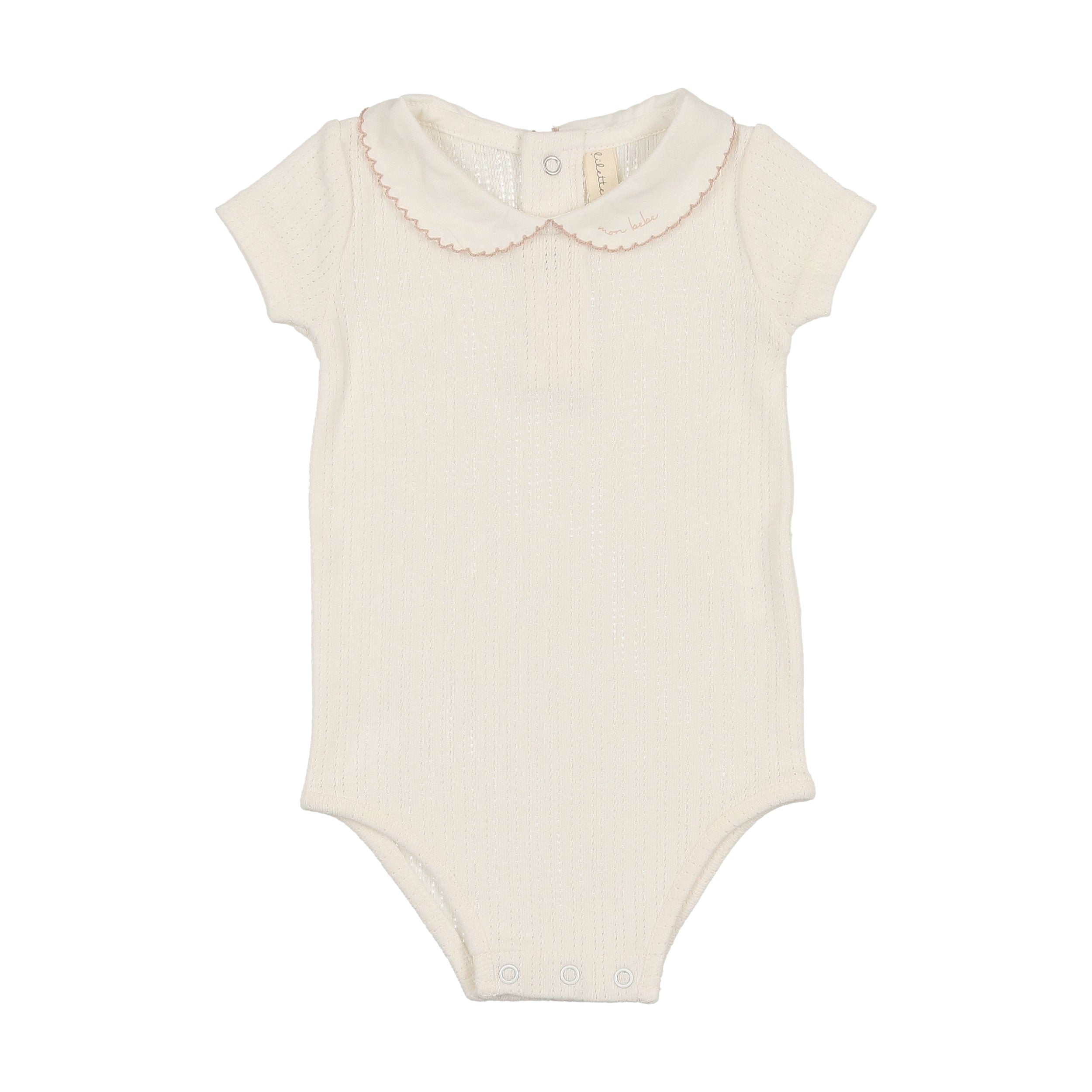 Edged Collar Onesie