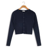 Point Ribbed Cardi