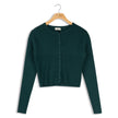 Point Ribbed Cardi