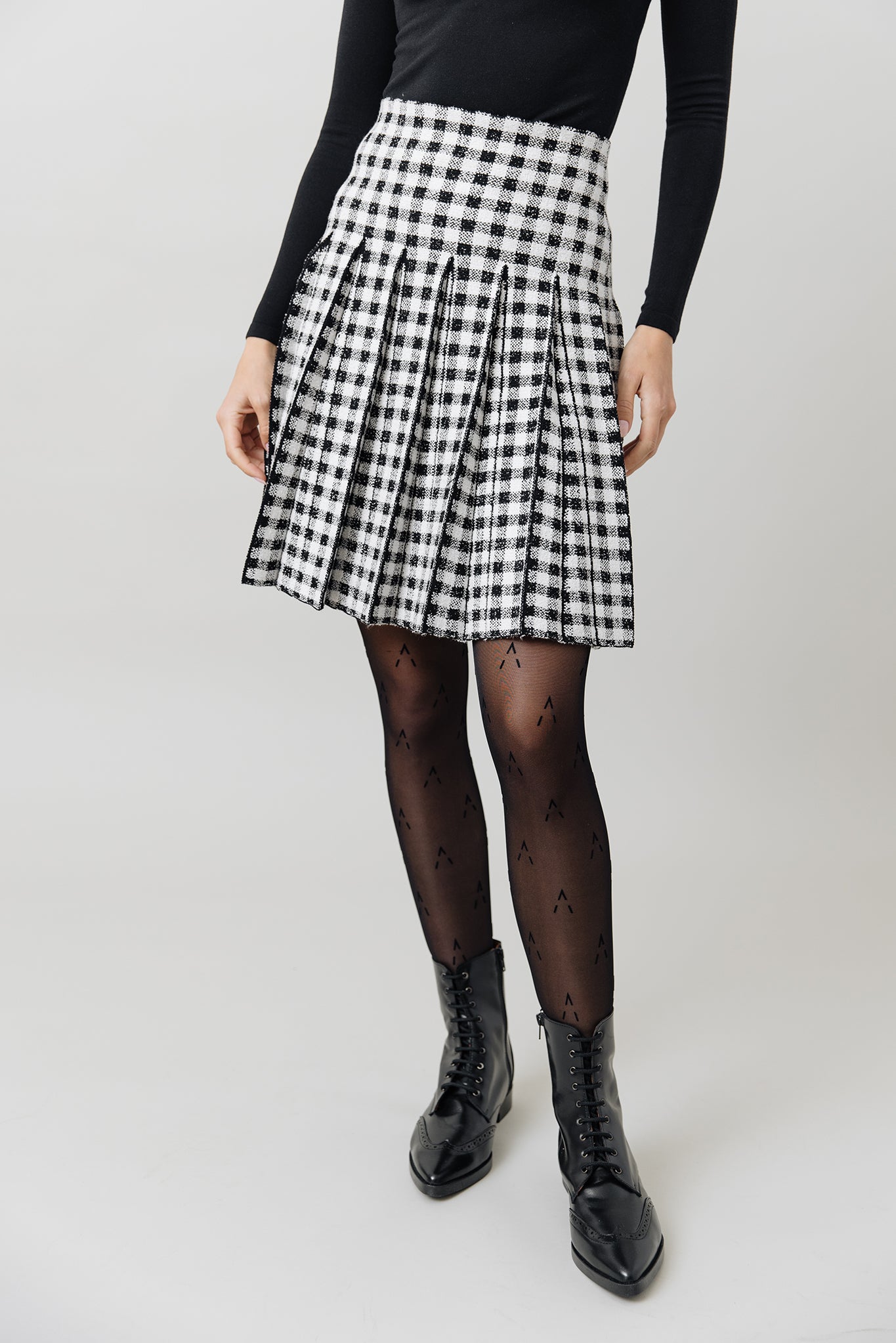 Delta Skirt in Check