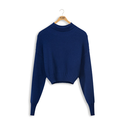 Crop Turtleneck pullover