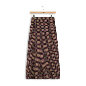 Jacquard A-Line skirt