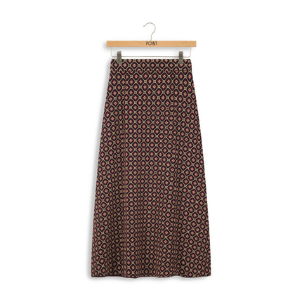 Jacquard A-Line skirt