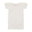 Balloon SS Pointelle T shirt