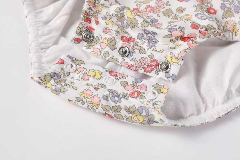 Nou Nelle Embroidered Romper