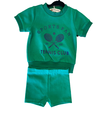 Racket SS Top and Legging Set