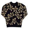 Floral Metallic Sweater