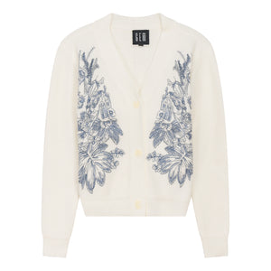 Embroidered Cardigan