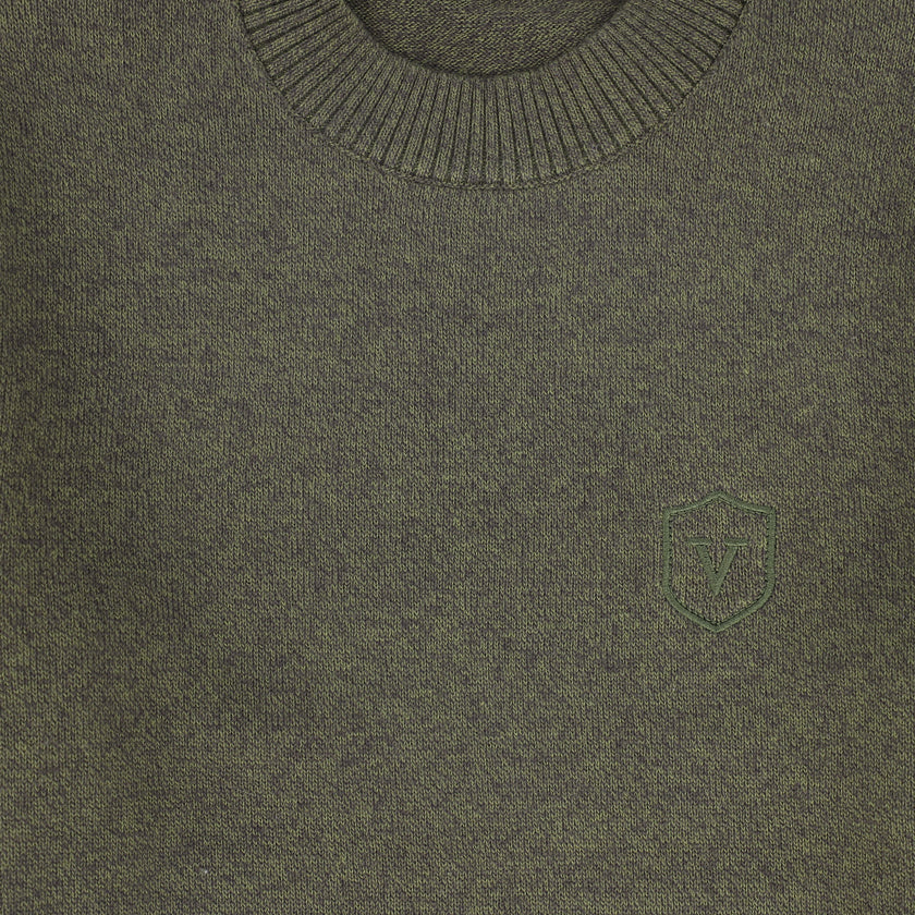 Marled Crew Neck Sweater