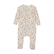 Scattered Floral Print Footie Set