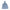 Washed Blue Denim Dress w/ Black Hearts