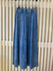 Mineral Wash A Line Maxi skirt