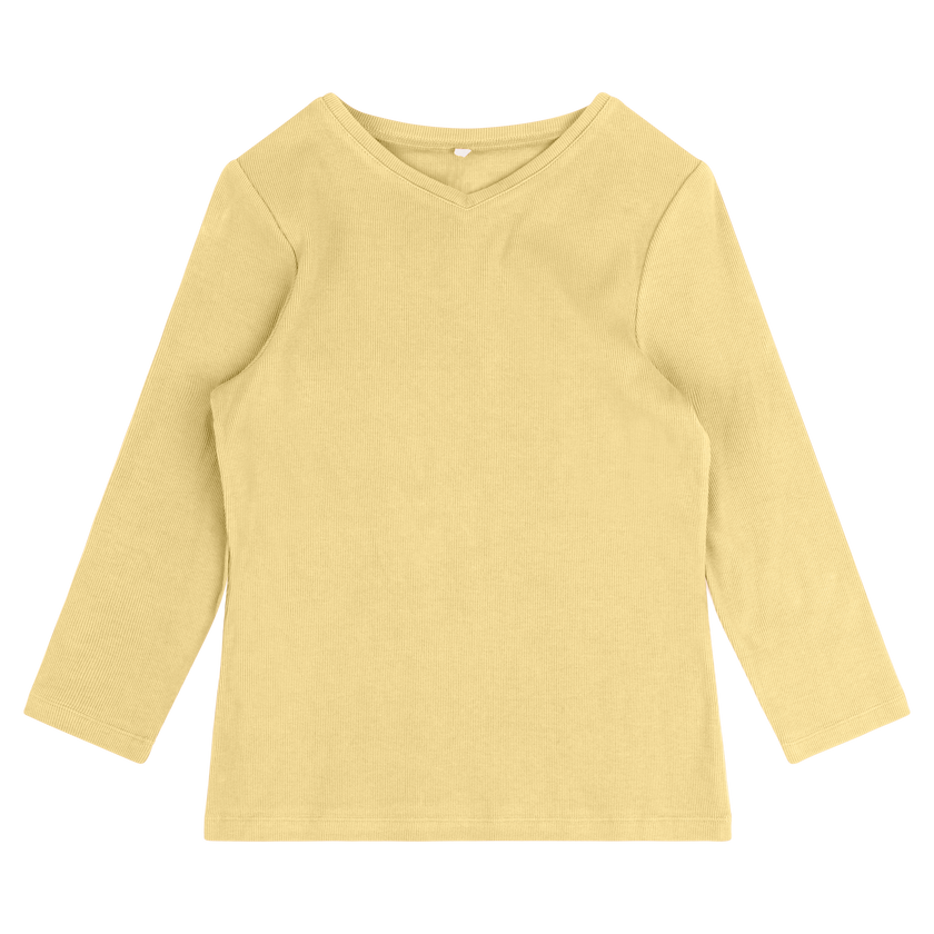 Point 3/4 V Neck Tee