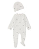 Little Sailboats 2 Pc Footie Set