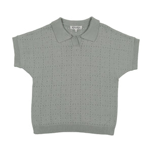knit Polo Sweater