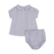 Peter pan collar bloomer set