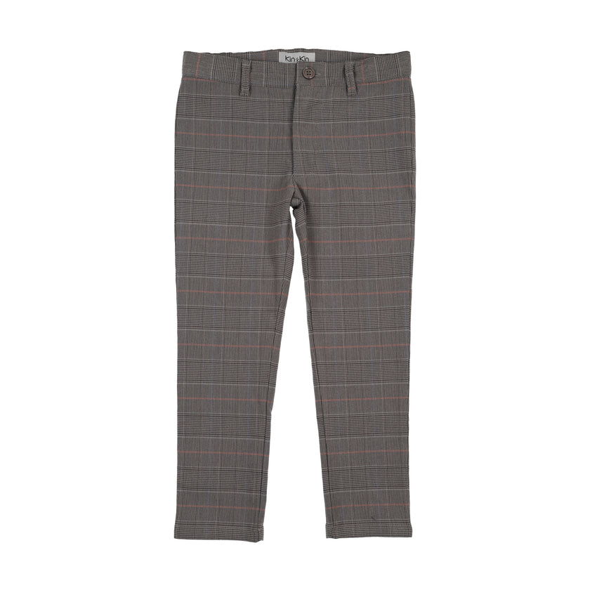 plaid boys pants