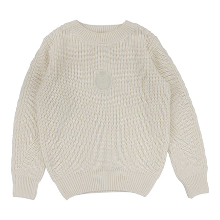 Chunky Crest Knit Sweater