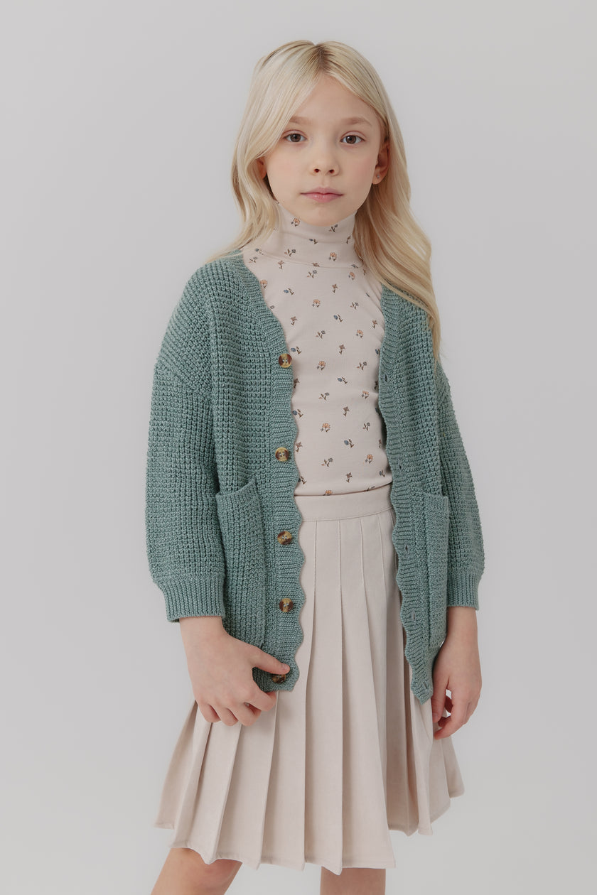 Scallop Cardigan