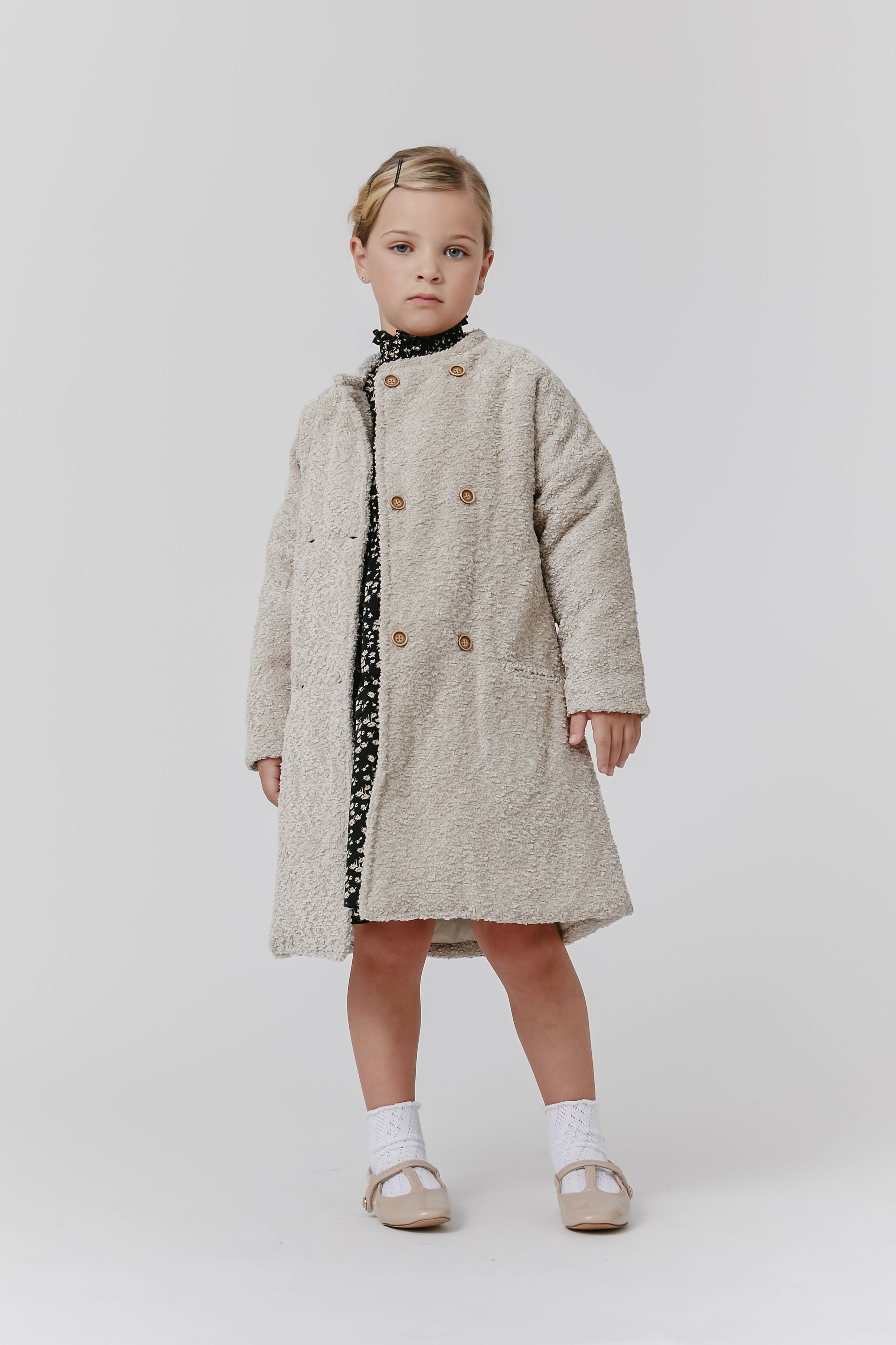 Boucle Padded Coat