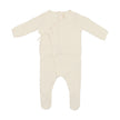 Knit Wrap Pointelle Footie