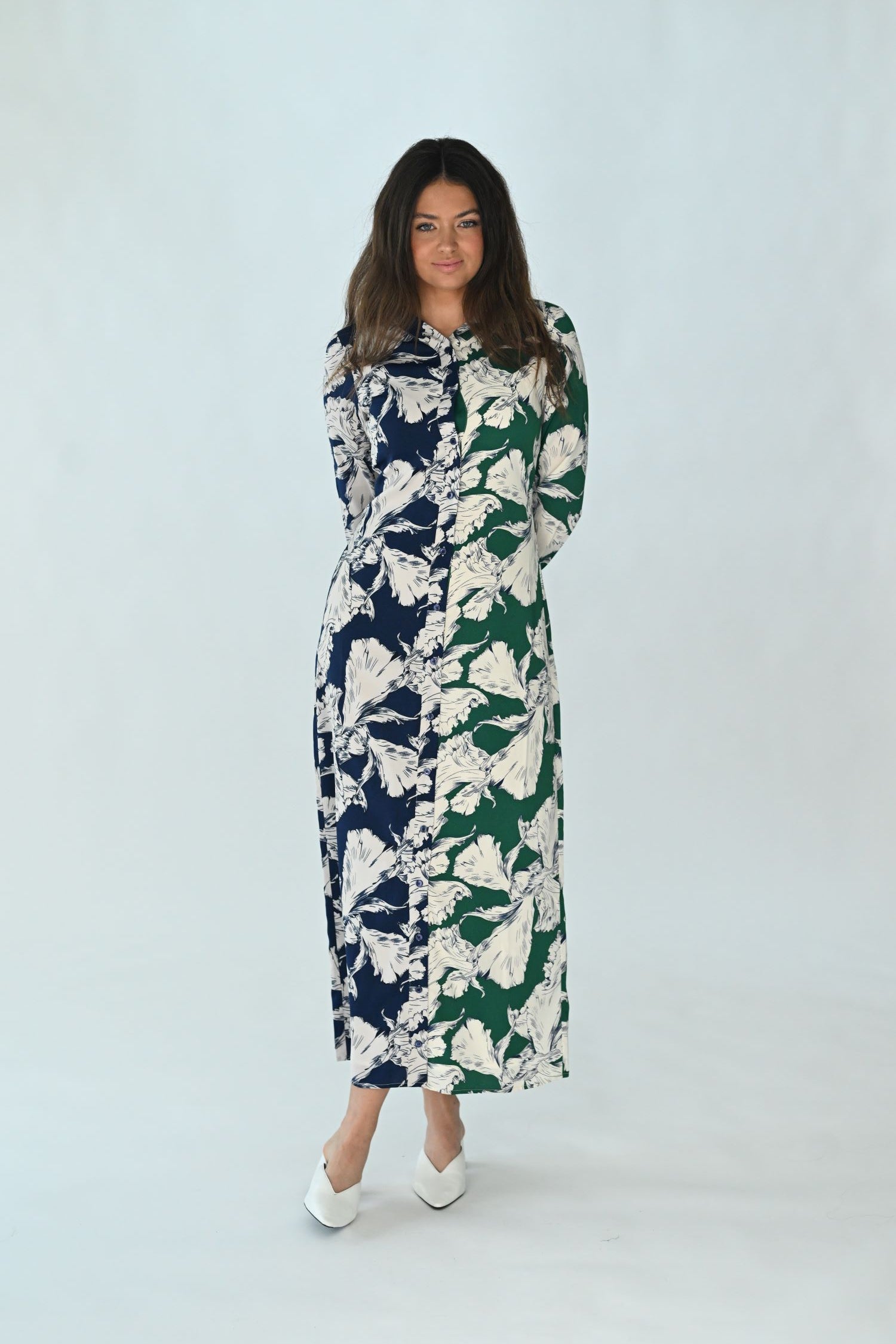 Tropical Pring Combo Dress