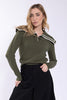 sailor collar sweatshirt