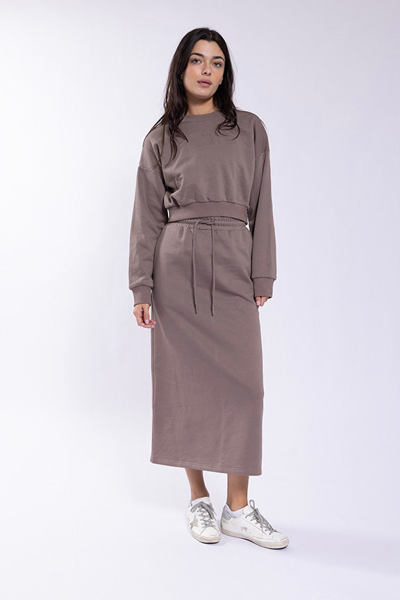 Midi Sweatskirt