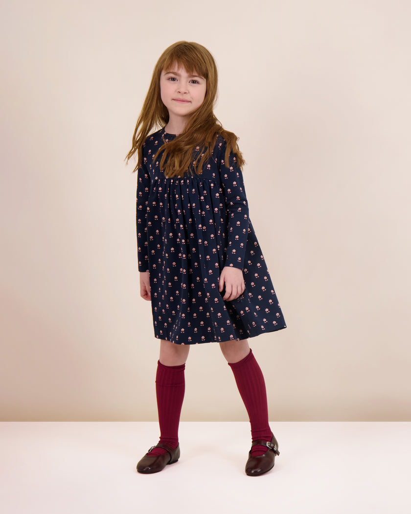 fw25 Vintage Floral Dress