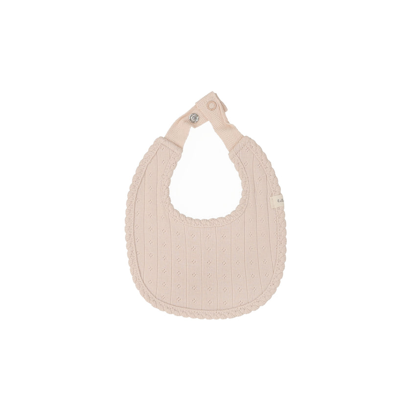 Fine Pointelle Bib