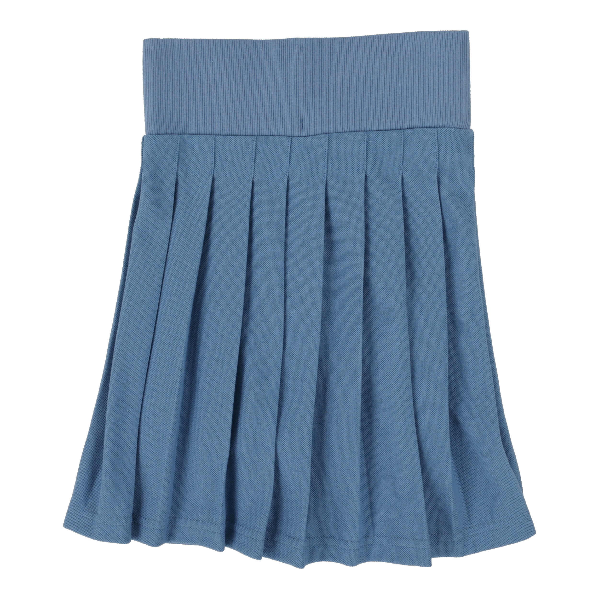 Light Blue Pleated Skirt