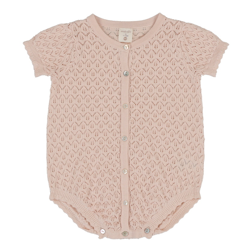 Knit Girls Romper