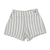 Linen Stripe Pull On Shorts