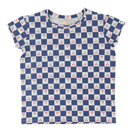 Checked Tulip Tee