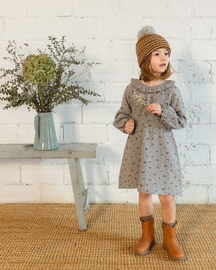 Grey Romance Dress