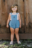 Lil Legs Denim City Girls Romper