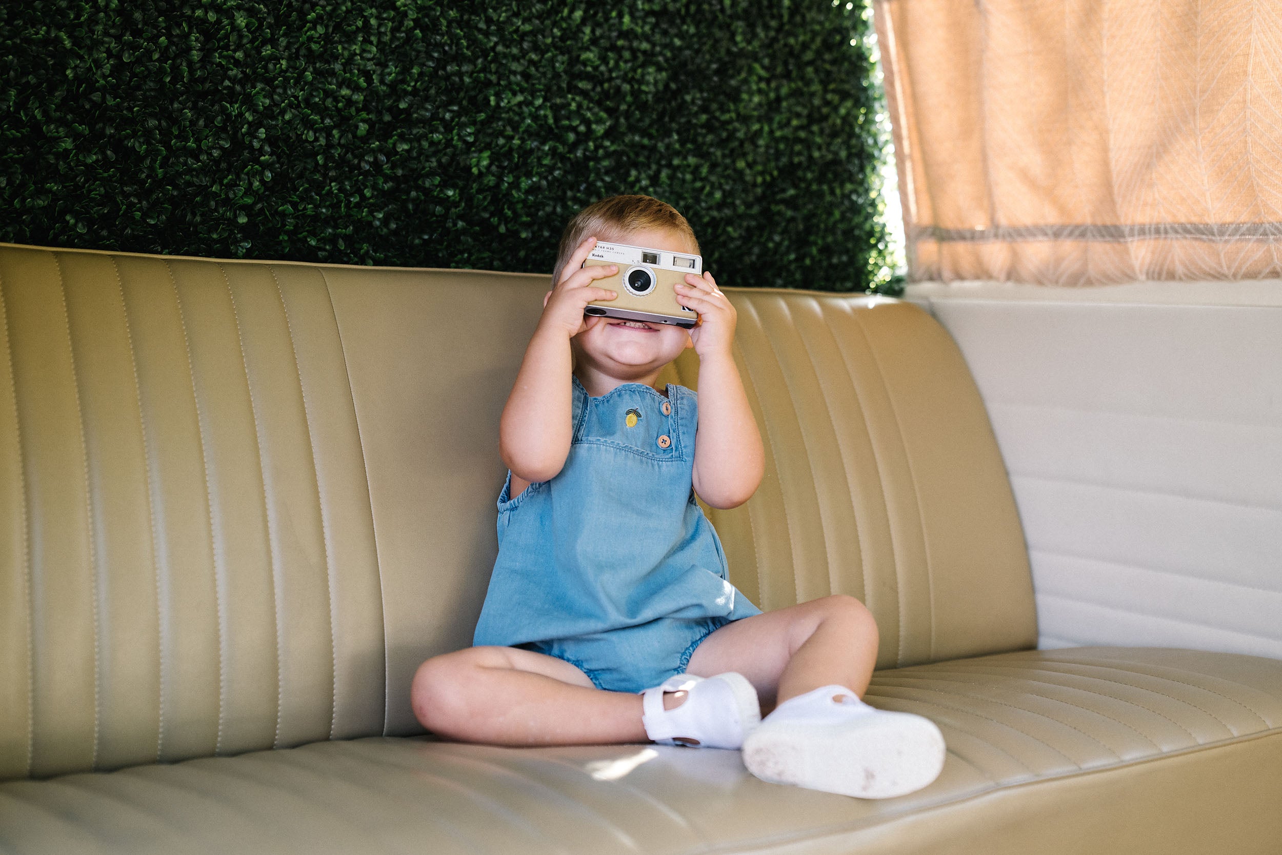 Lil Legs Denim Capsule Boys Romper