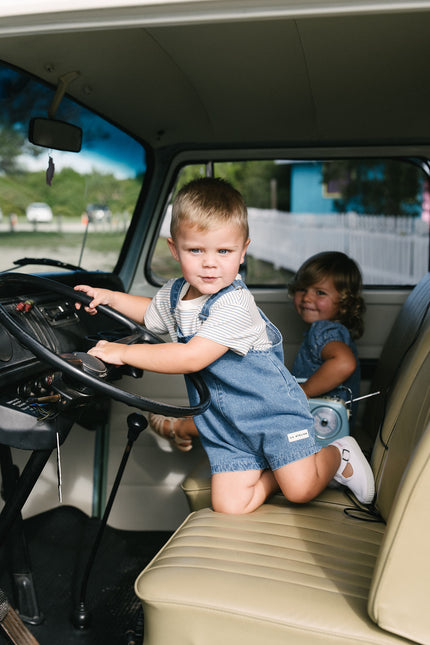 Lil Legs Denim City Boys Romper