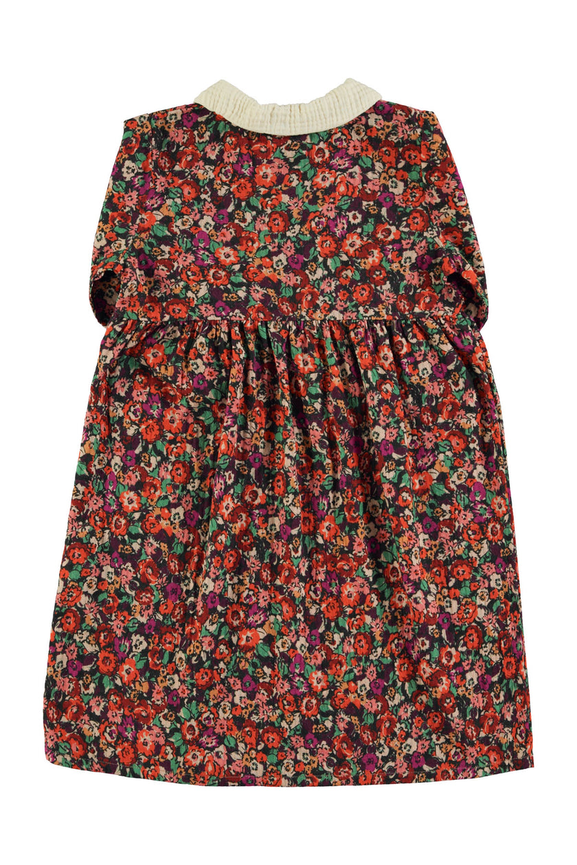 Multicolor Flower Dress (No Words On Collar)