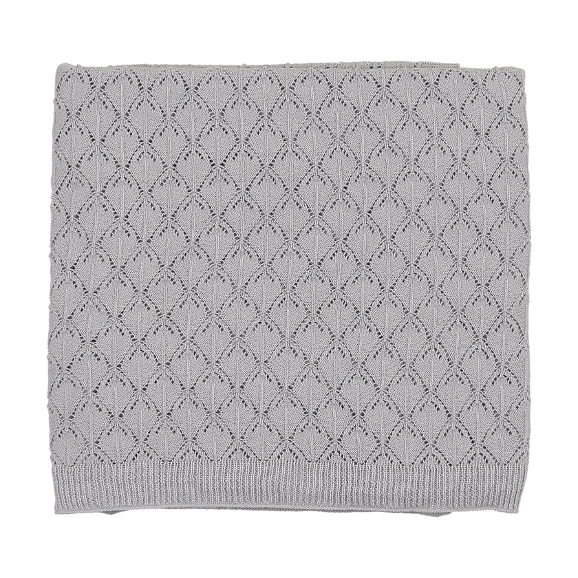 Pointelle Knit Blanket