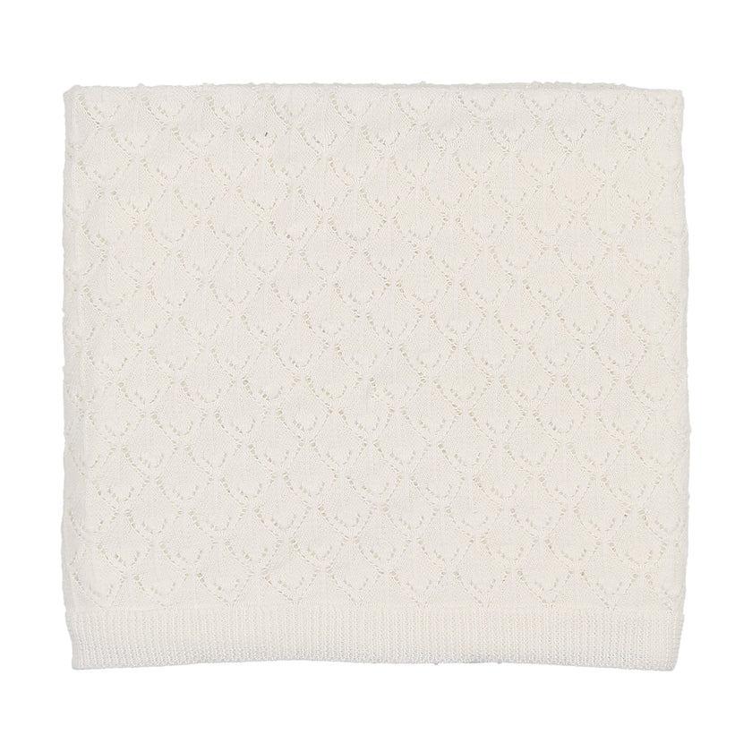 Pointelle Knit Blanket
