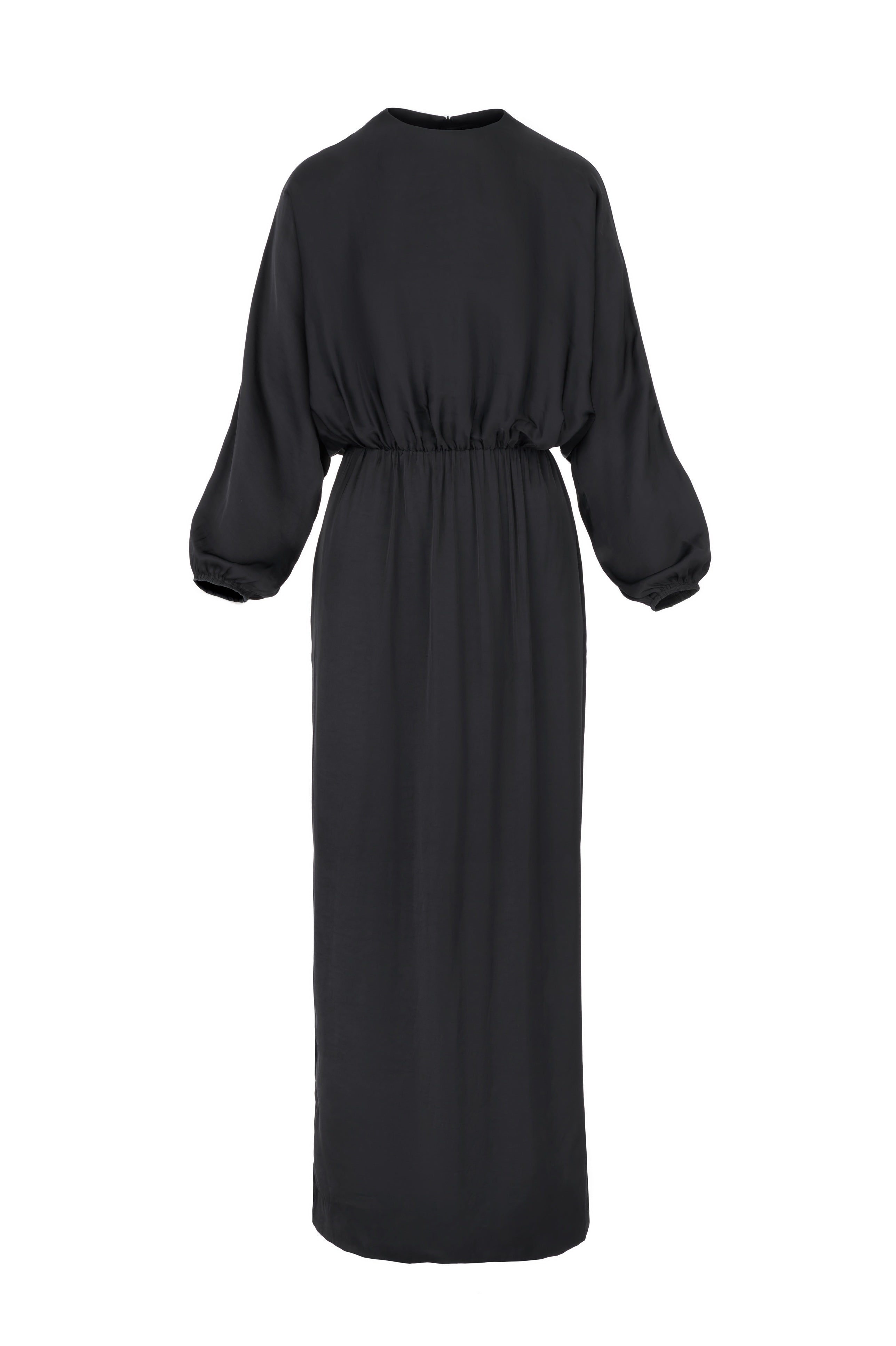 Satin Blouse Dress