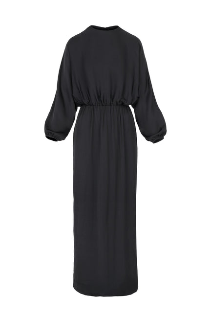 Satin Blouse Dress