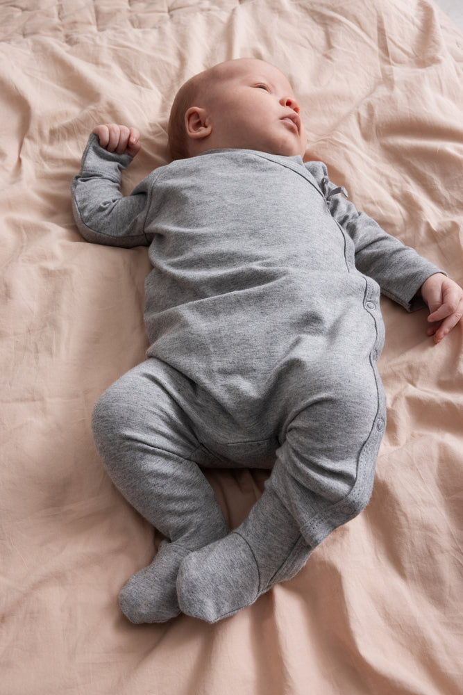 Light Grey Footie fw25