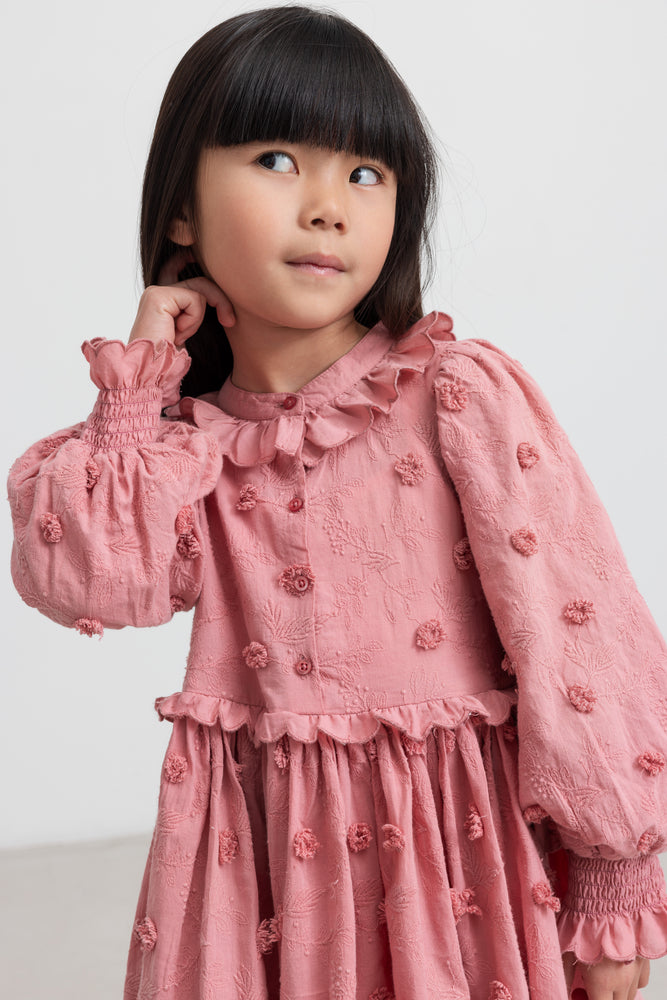 Pink Flower Ruffles