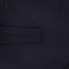 Cable Knit Sleeve Logo Sweater