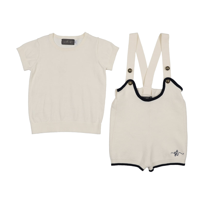 Sweet Threads Noah Romper & Sweater Set