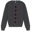 Embroidered Flower Sweater fw25