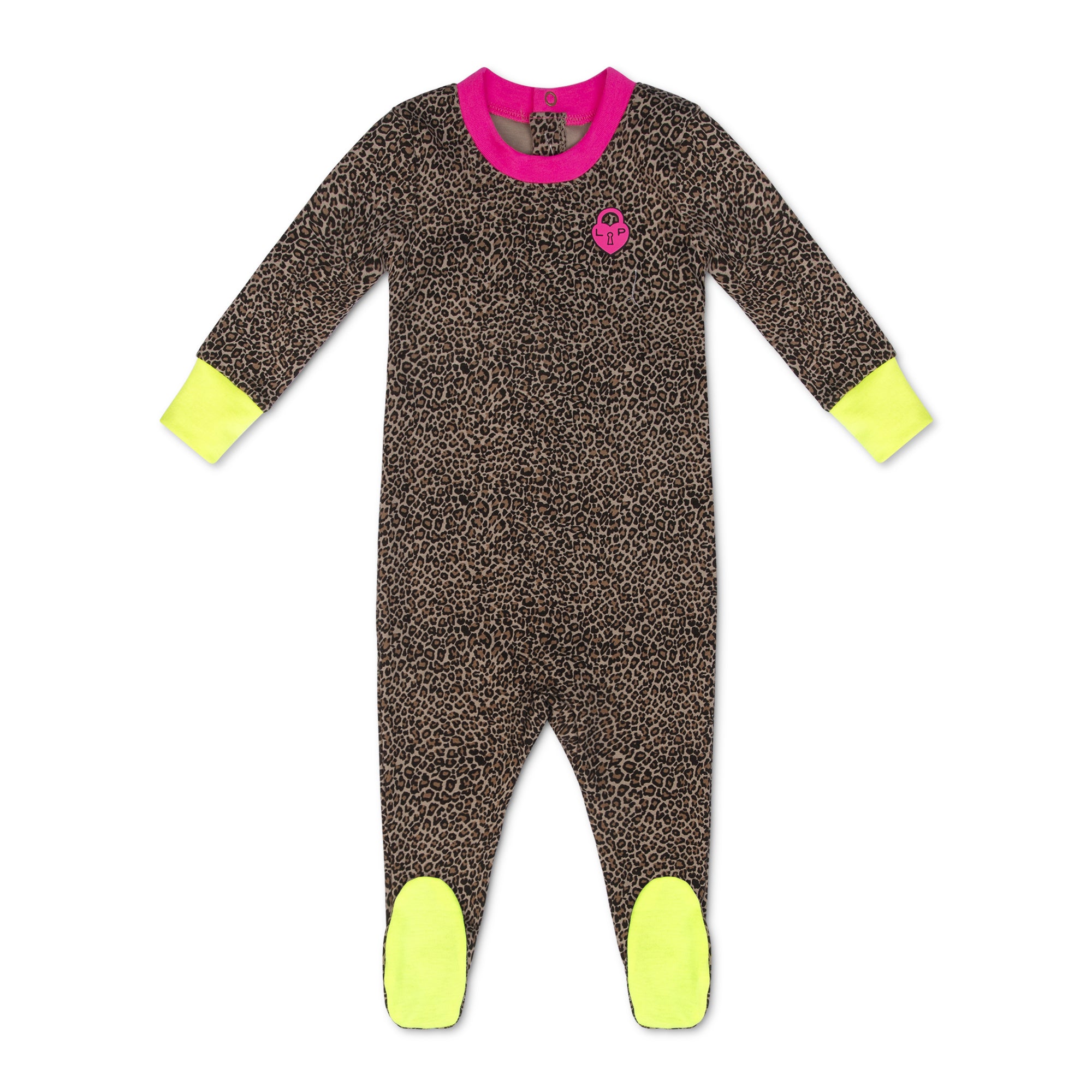 Little Parni Leopard Footie