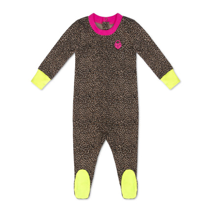 Little Parni Leopard Footie